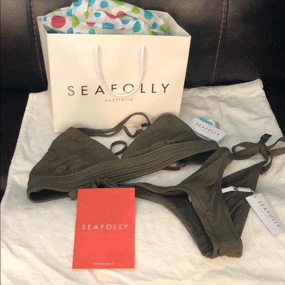 Seafolly Other - Seafolly Australia Brazilian Bikini Bottoms ONLY
